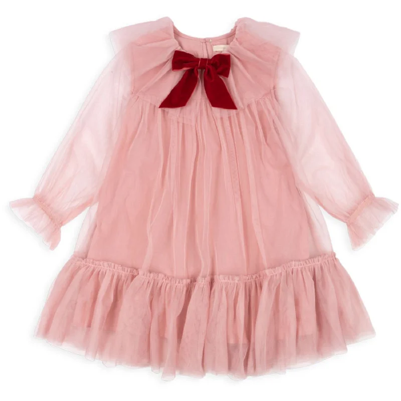 Sheer DressKonges Sløjd Mellow Rose Bow Dress