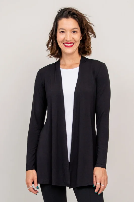 Asymmetrical JacketsChopra Jacket, Black, Bamboo