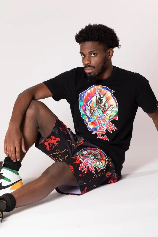 FatGuap Down The Rabbit Hole Shirt (Black)Floral Shirts