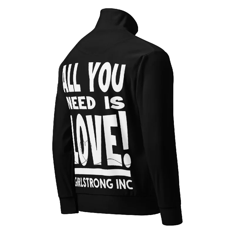 Statement JacketsGS GRAPHIX TRACK JACKET BLACK - ALL YOU NEED IS LOVE