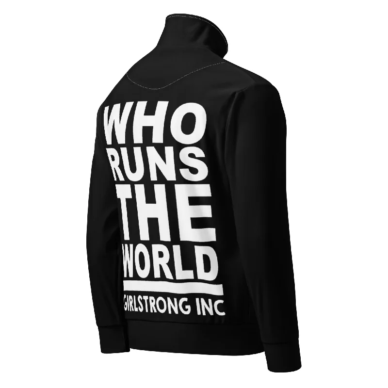 Outdoor JacketsGS GRAPHIX TRACK JACKET BLACK - WHO RUNS THE WORLD