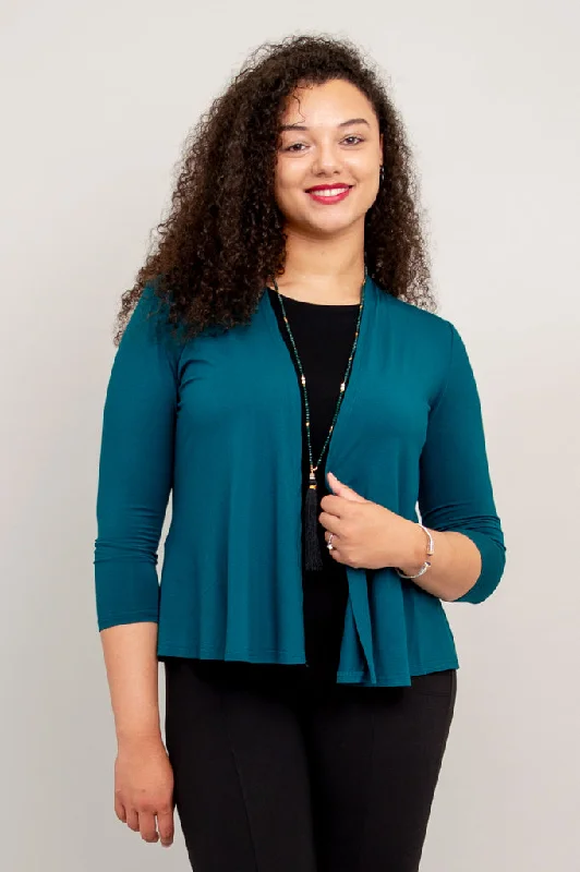 Designer JacketsKathy Jacket, Teal, Bamboo