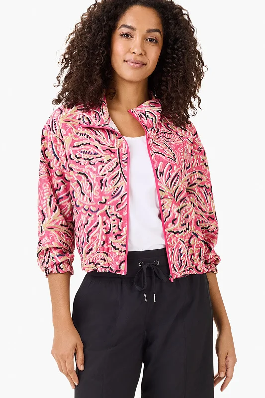 Military JacketsNIC+ZOE Tech Stretch Shadow Floral Jacket