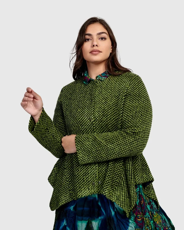 Tasseled JacketsRoxane Jacket, Green