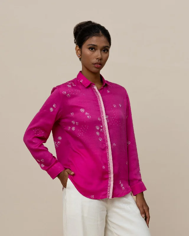 SERIBU BUNGA - Boss Lady ShirtLinen Shirts