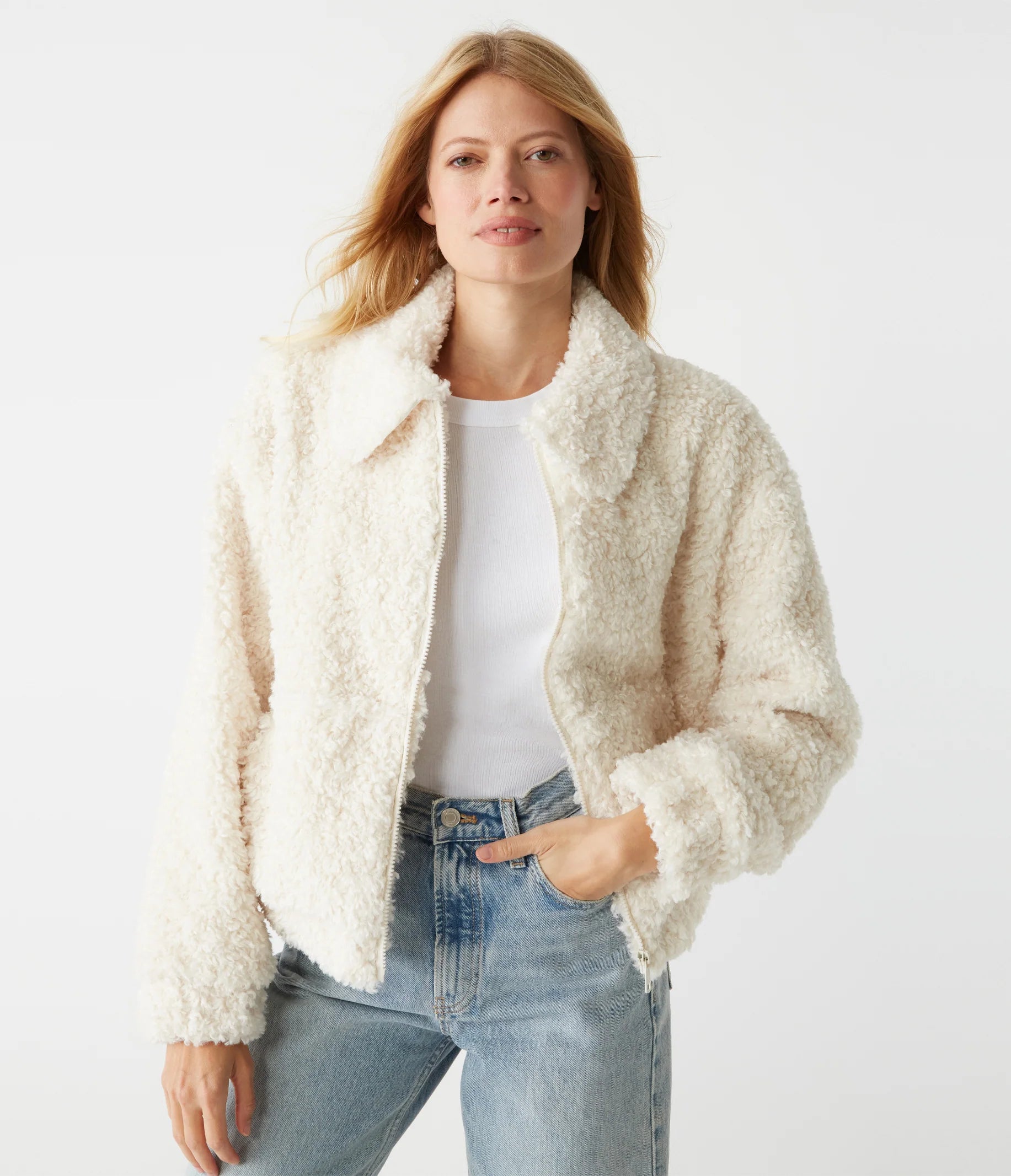 Sheer JacketsZiggy Shaggy Shearling Jacket