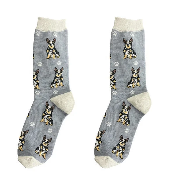 Australian Cattle Dog Happy Tails Socks