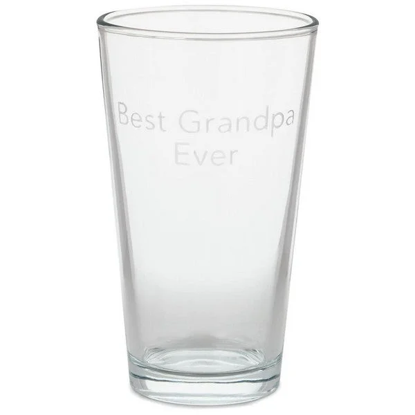 Hallmark Best Grandpa Ever Pint Glass