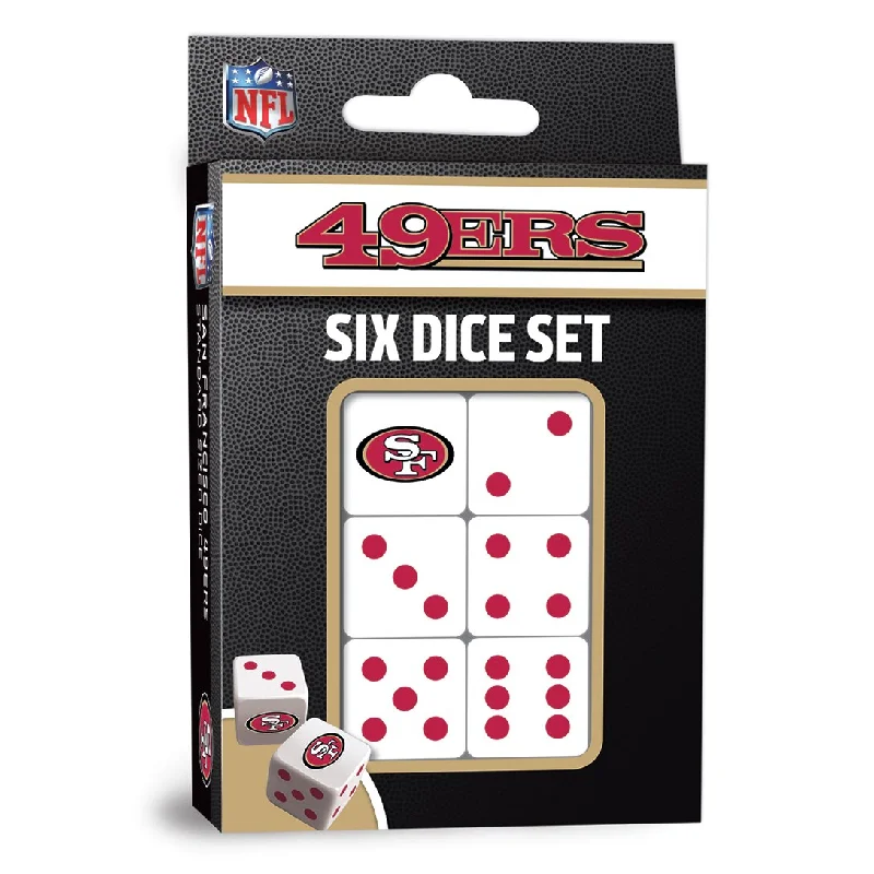 San Francisco 49ers Six Dice Set