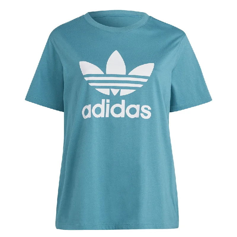 Metallic T-Shirtsadidas - Women's Adicolor Classics Trefoil T-Shirt (Plus Size) (IL7021)