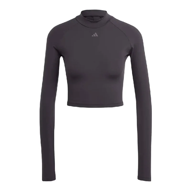 Logo T-Shirtsadidas - Women's Hiit Heat.Rdy Long Sleeve Crop T-Shirt (HY3220)