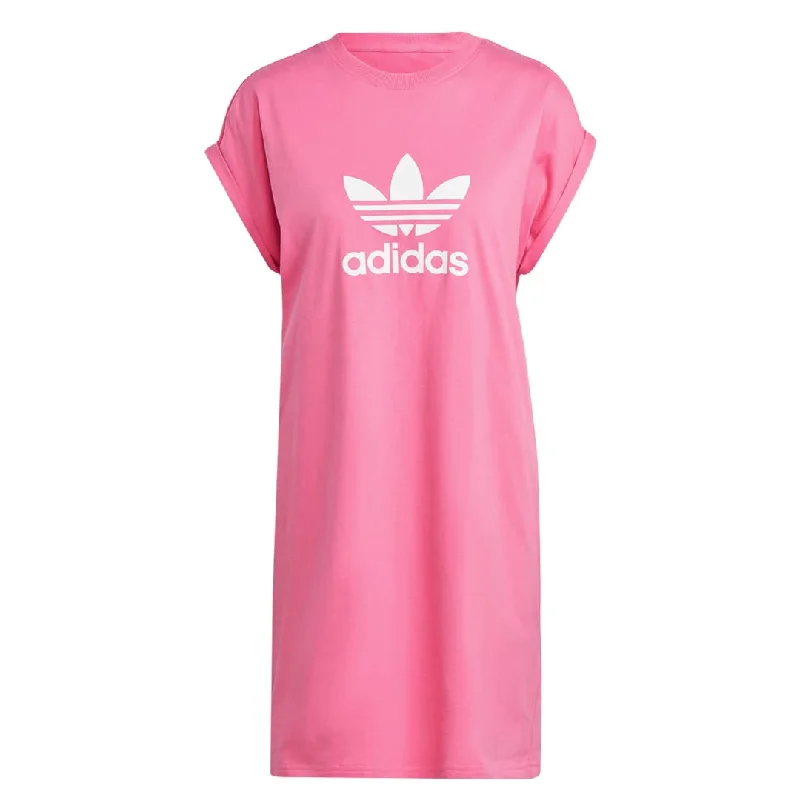 Hemp T-Shirtsadidas - Women's Originals Trefoil Cotton T-Shirt Dress (IK6590)