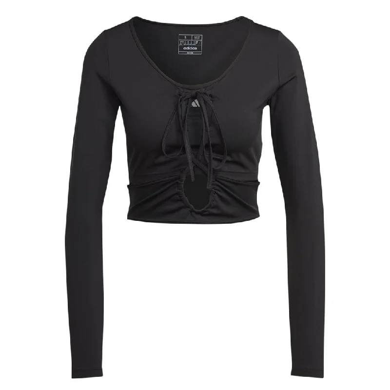 Performance T-Shirtsadidas - Women's Training Dance Long Sleeve T-Shirt (HS2326)