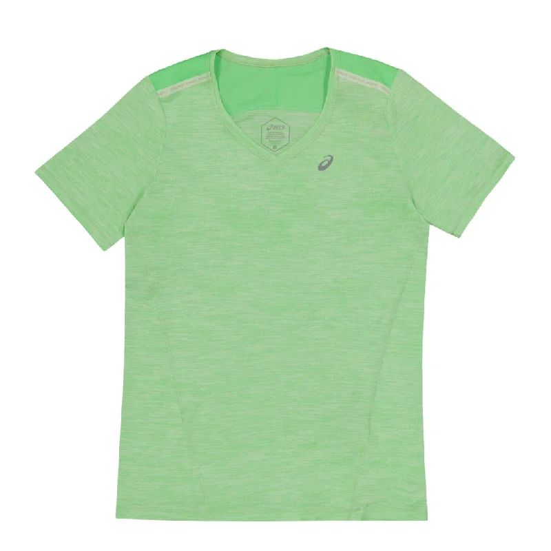 Fishing T-ShirtsAsics - Women's Race V-Neck Short Sleeve T-Shirt (2012C735 301)