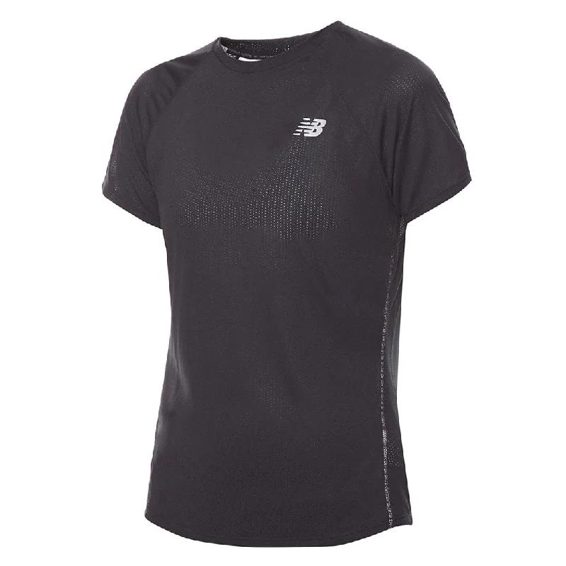 Mesh T-ShirtsNew Balance - Women's Impact Run Short Sleeve T-Shirt (WT21262 BK)