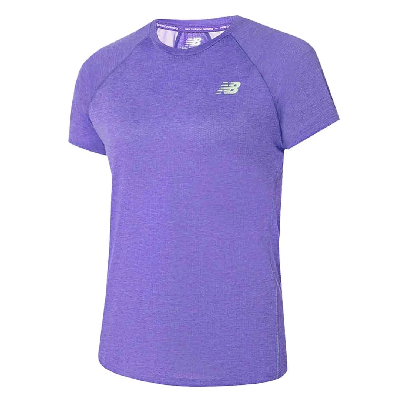 Reflective T-ShirtsNew Balance - Women's Impact Run Short Sleeve T-Shirt (WT21262 EIH)