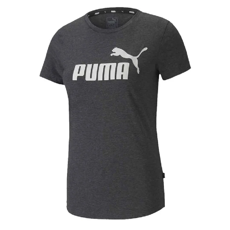 Lounge T-ShirtsPuma - Women's Essentials Logo Heather T-Shirt (852127 01)