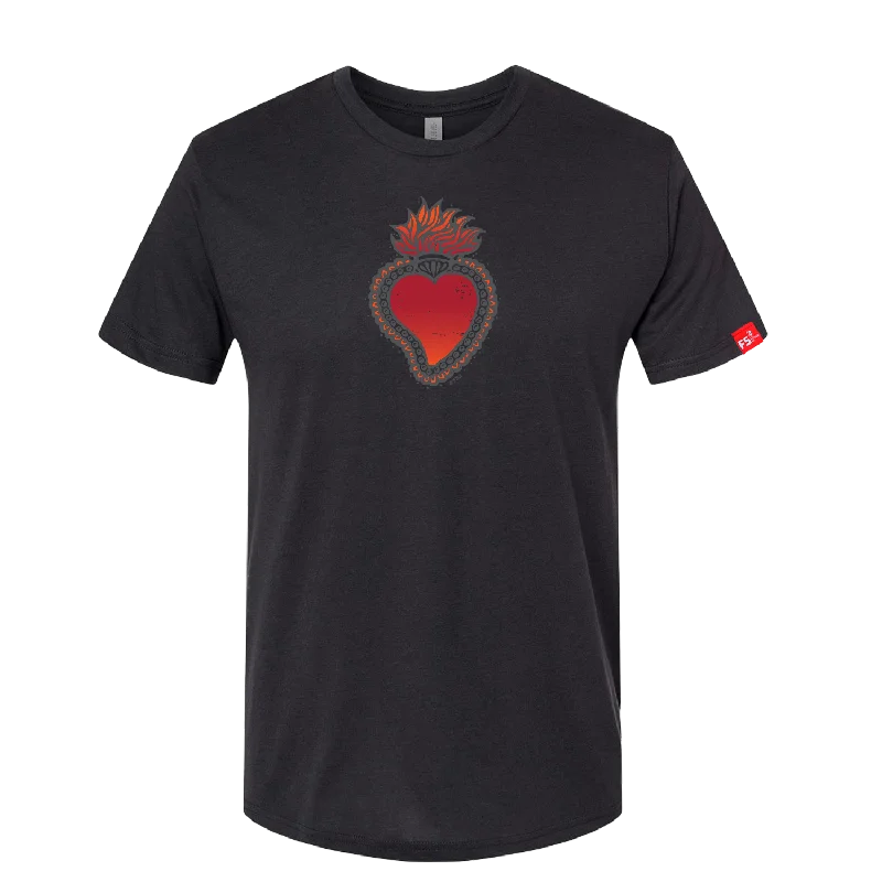 Fringed T-ShirtsSacred Heart T-Shirt