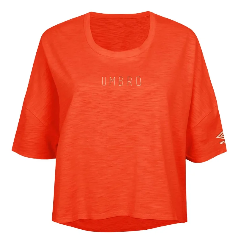 Branded T-ShirtsUmbro - Women's Boxy T-Shirt (HUUL1UBF8 UK8)