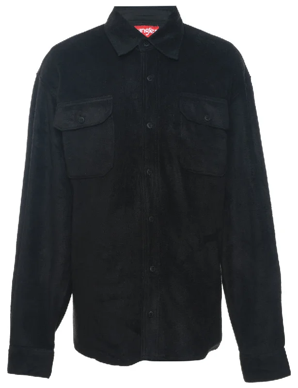 Sleep T-ShirtsWrangler Black Flannel Shirt  - L