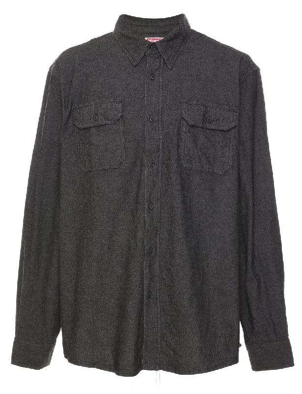 Hemp T-ShirtsWrangler Dark Grey Denim Shirt - XL