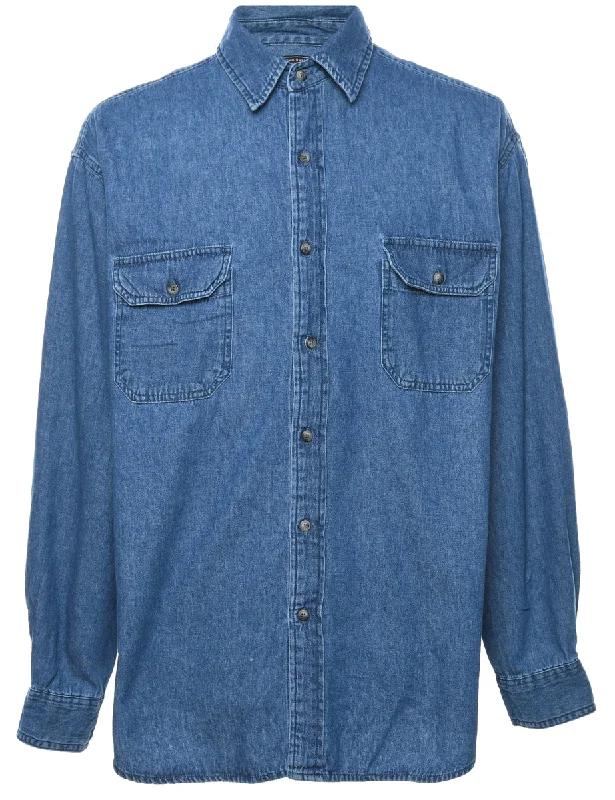 Retro T-ShirtsWrangler Denim Shirt - XL