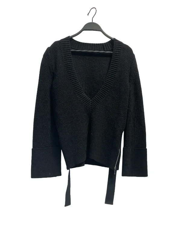 Fleece SweatshirtsSacai/Sweatshirt/2/Wool/BLK/