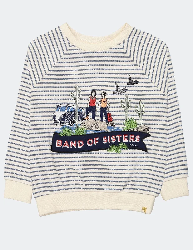 Fishing SweatshirtsBlune - Kids Girl Band of Sisters Sweatshirt