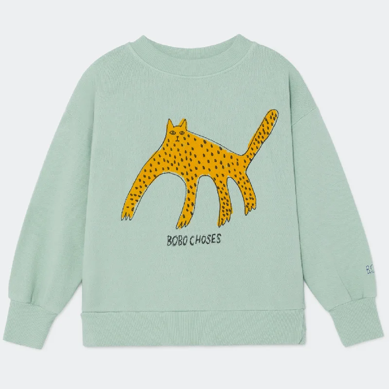 Stretch-Knit SweatshirtsBOBO CHOSES Kids Leopard Sweatshirt