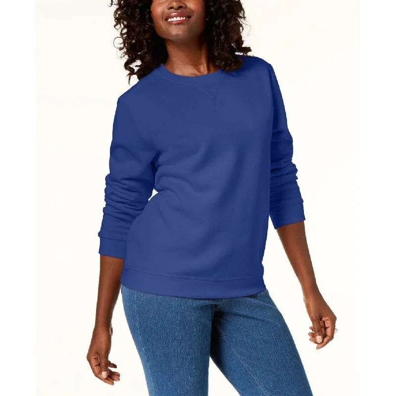 Statement HoodiesKaren Scott Women's Classic Sweatshirt Ultra Blue Size Extra Small - X-Small