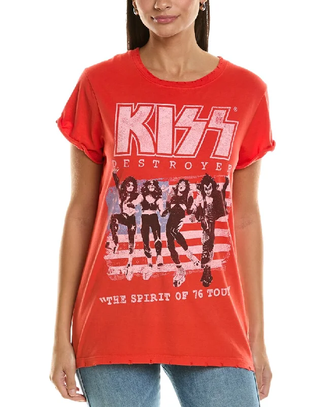 Polyester T-ShirtsRecycled Karma KISS Destroyer T-Shirt