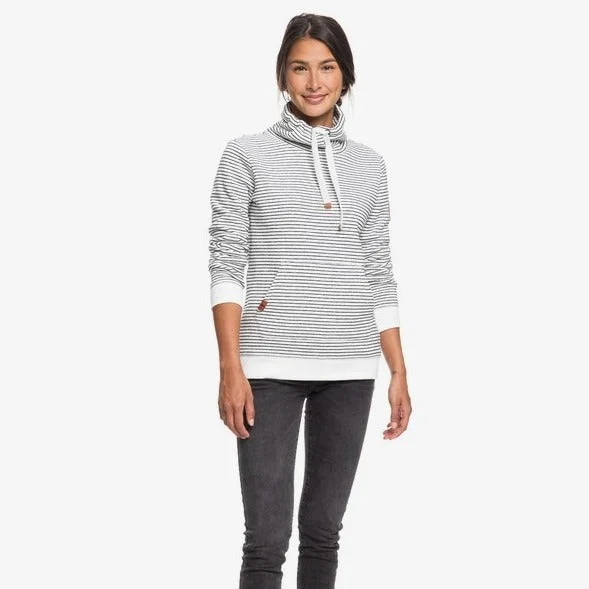 Pocketed HoodiesRoxy Worlds Away Funnel Neck Sweatshirt