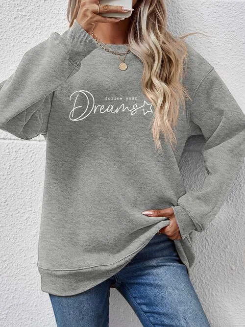 Cropped HoodiesShoreline Boutique Follow Your Dreams Sweatshirt