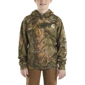 Bamboo Fiber SweatshirtsYouth Boys Long Sleeve Camo Graphic Sweatshirt - Mossy Oak Country DNA