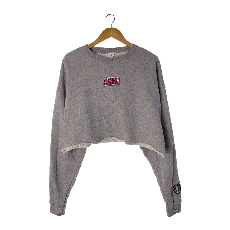 Polyester HoodiesX-girl/Sweatshirt/M/GRY/Cotton