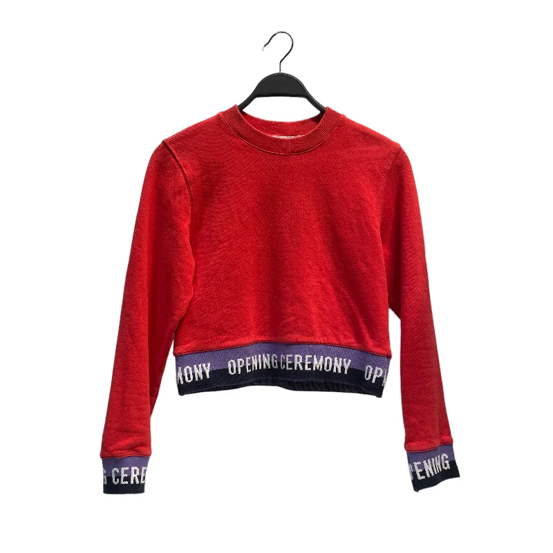 Studded SweatshirtsOPENING CEREMONY/Sweatshirt/XS/Cotton/RED/