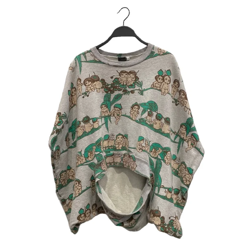 Reversible HoodiesBERNHARD WILLHELM/Sweatshirt/M/All Over Print/Cotton/MLT/SS2003