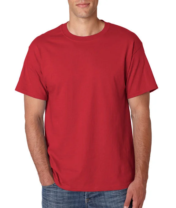 Reversible Hoodies5180 - Hanes Adult Beefy-T® T-Shirt | Deep Red