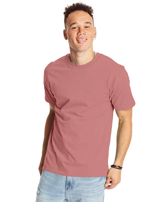 Limited Edition Hoodies5180 - Hanes Adult Beefy-T® T-Shirt | Mauve