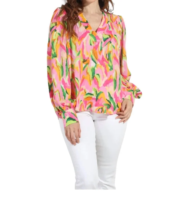 VNeckTopSphinxV-Neck Politan Blouse In Gloria