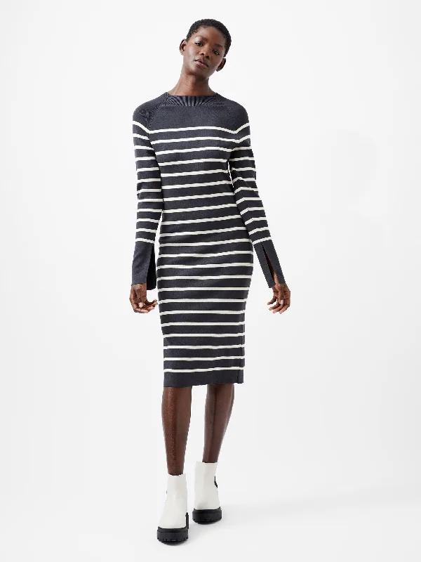 Modern DressMilena Striped Knit Midi Dress